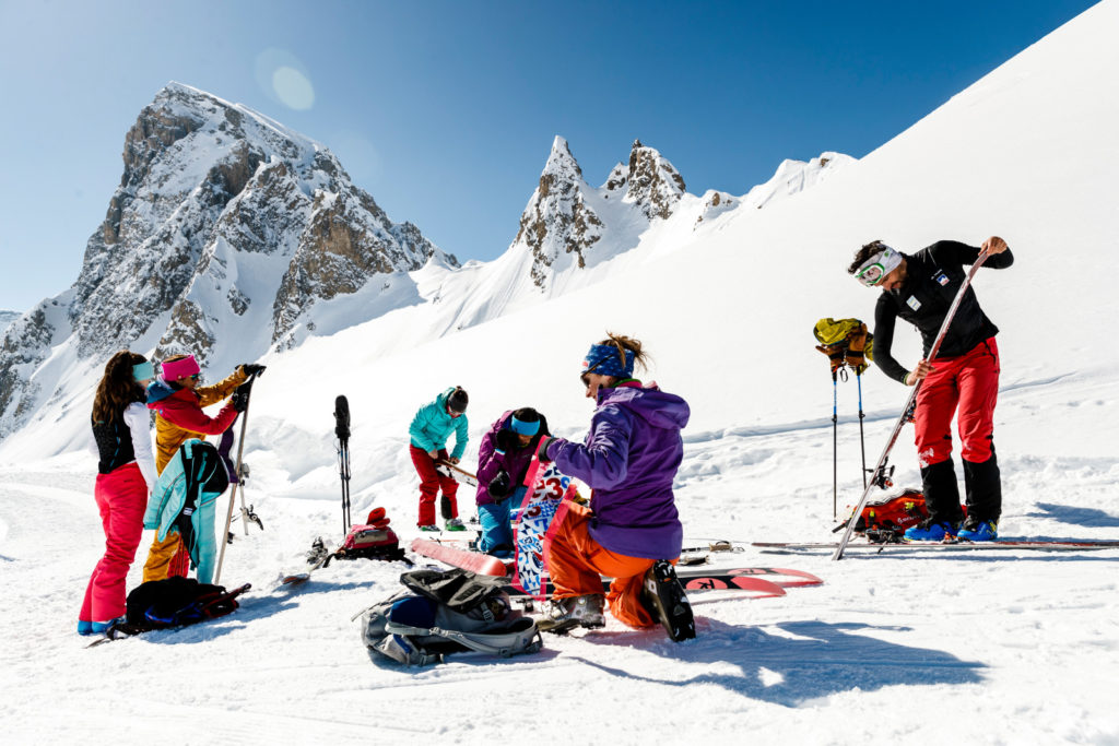 ski de randonnée tignes