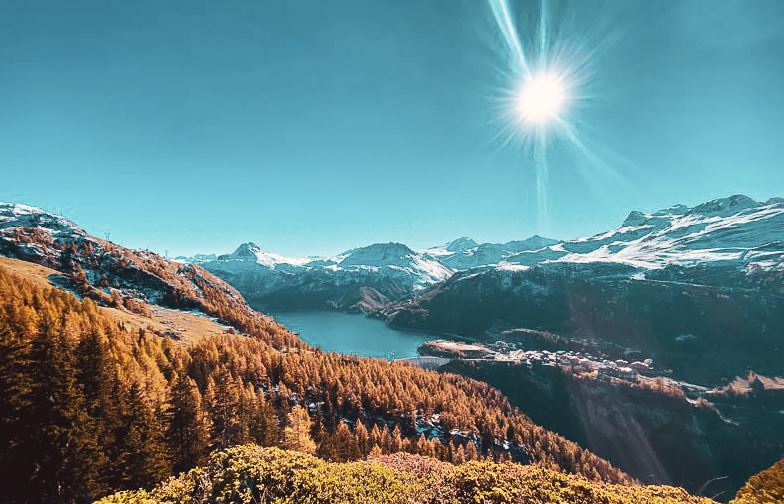 tignes automne