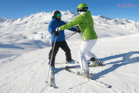 Ski débutant à Tignes : 5 pistes pour commencer le ski alpin !