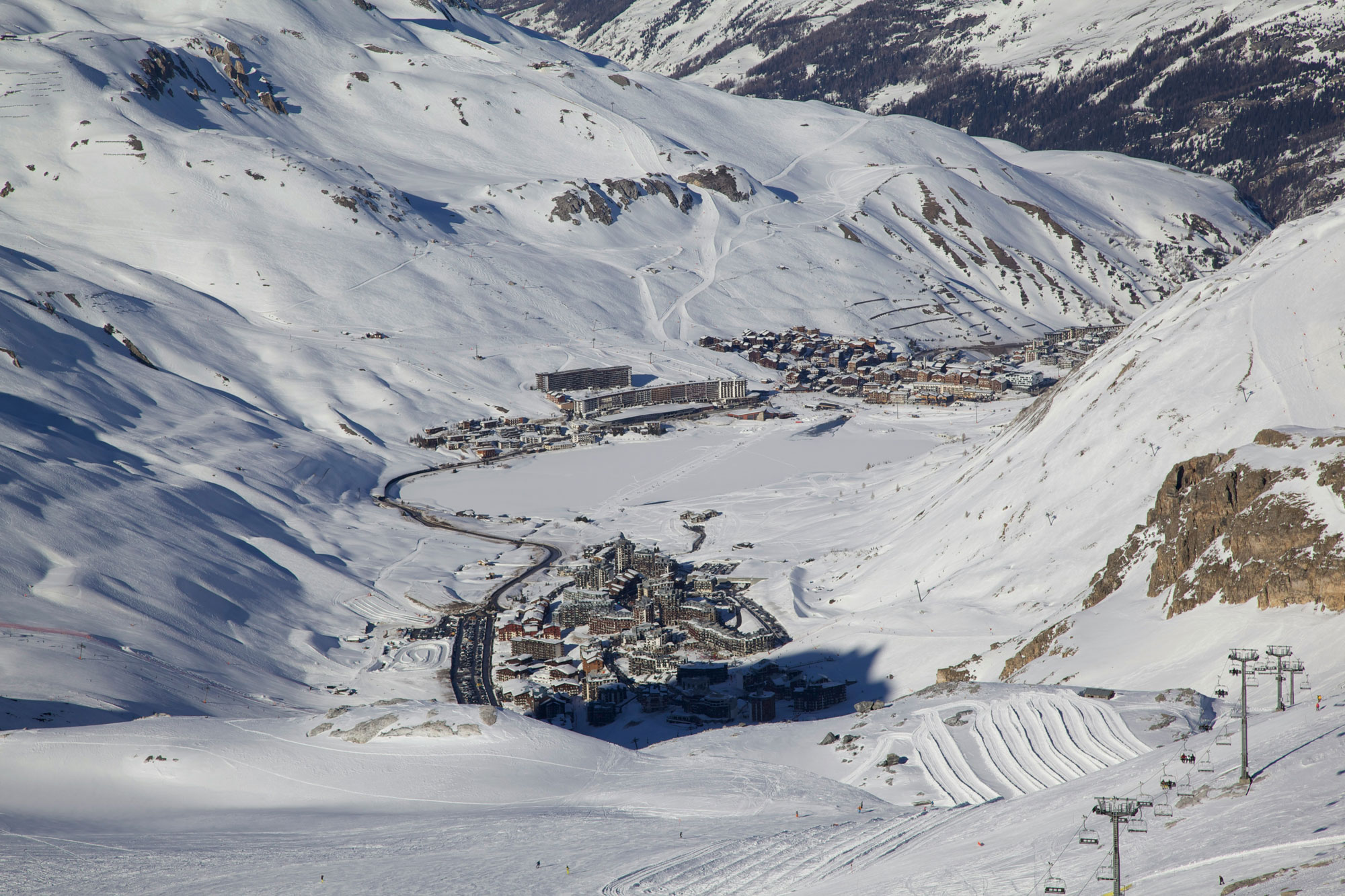 Tignes in Winter